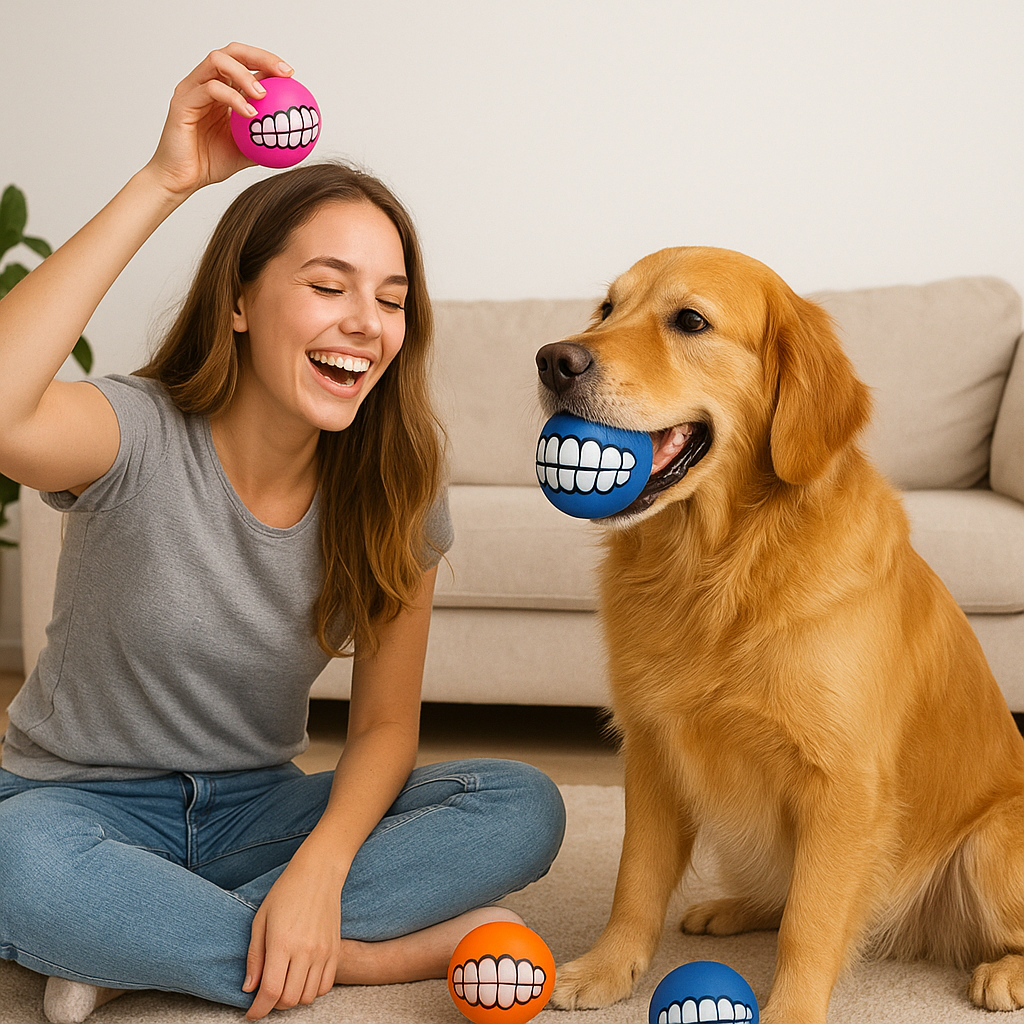 DogChill: Pelota sonora que entretiene y reduce el estrés en tu perro.