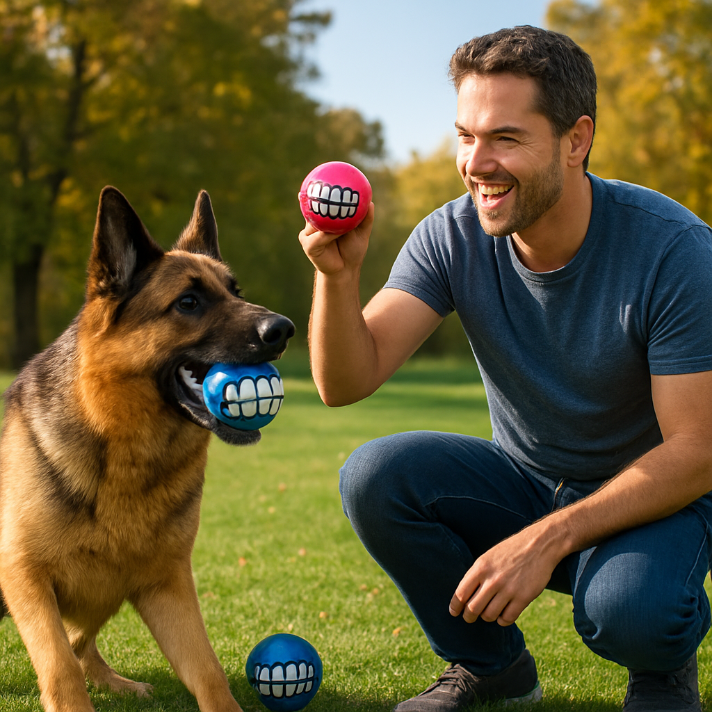 DogChill: Pelota sonora que entretiene y reduce el estrés en tu perro.